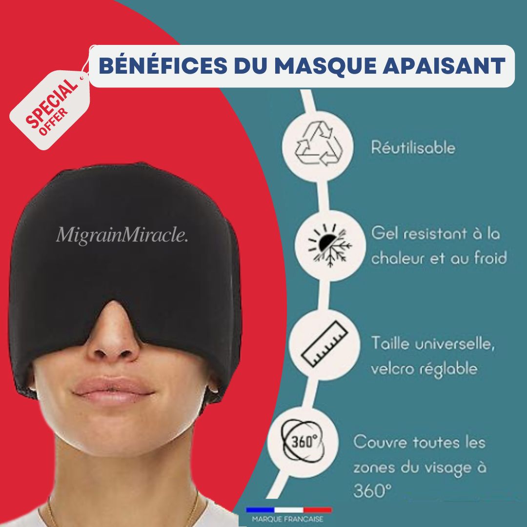 Casquette De soulagement de la migraine